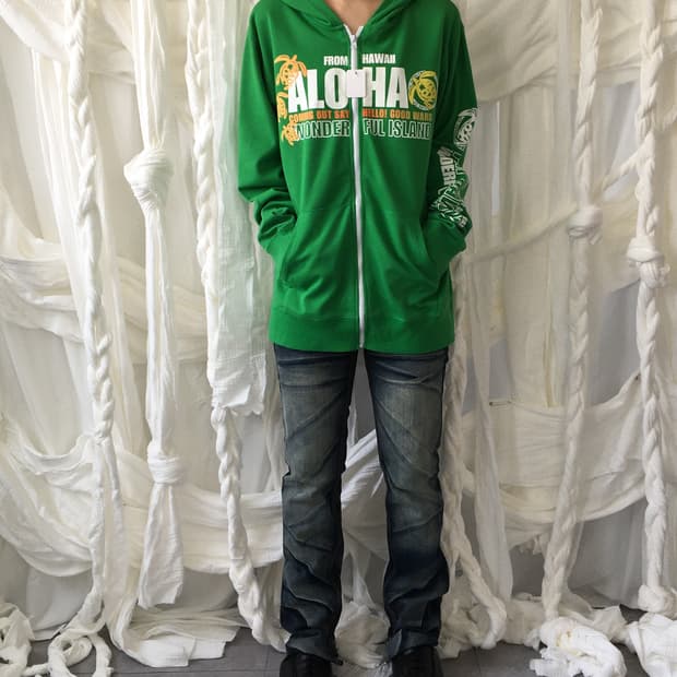 Printing hood zip up