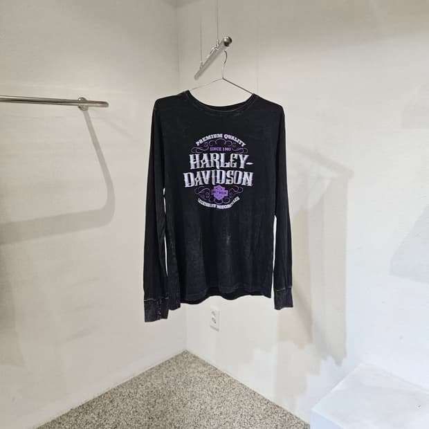 할리데이비슨 긴팔 티셔츠