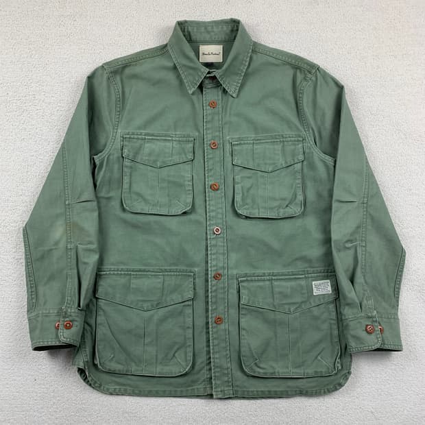 데우스 엑스 마키나 밀리터리 필드자켓 올리브