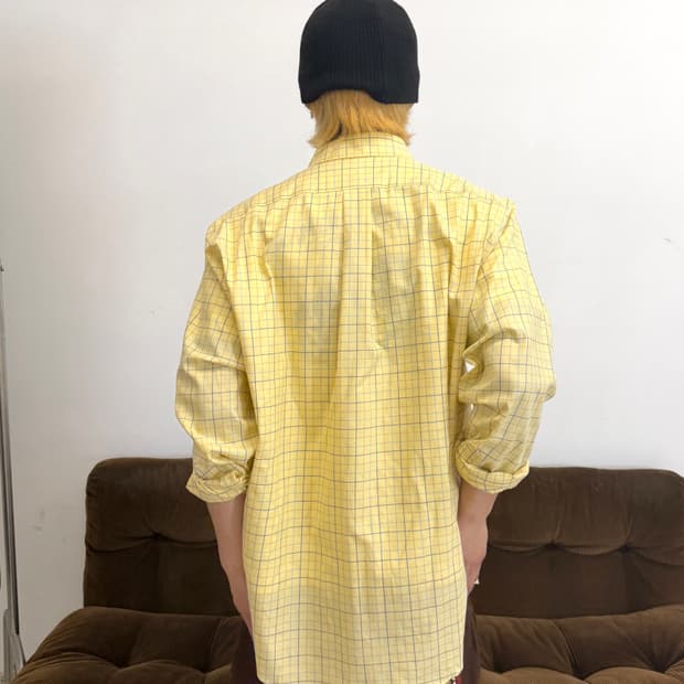 L.L.Bean 빈티지 코튼 워크 셔츠