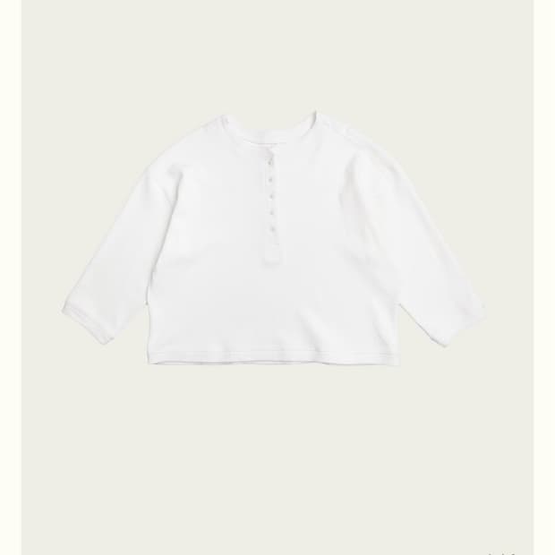 Ribbonbit Somi Waffle Tee -Ivory