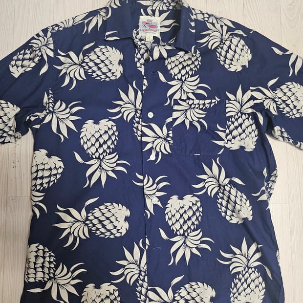 DUKE KAHANAMOKU 파인애플 하와이안셔츠