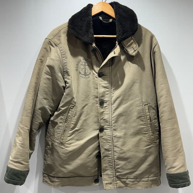 70-80s 오리지널 프랑스 해군 덱자켓