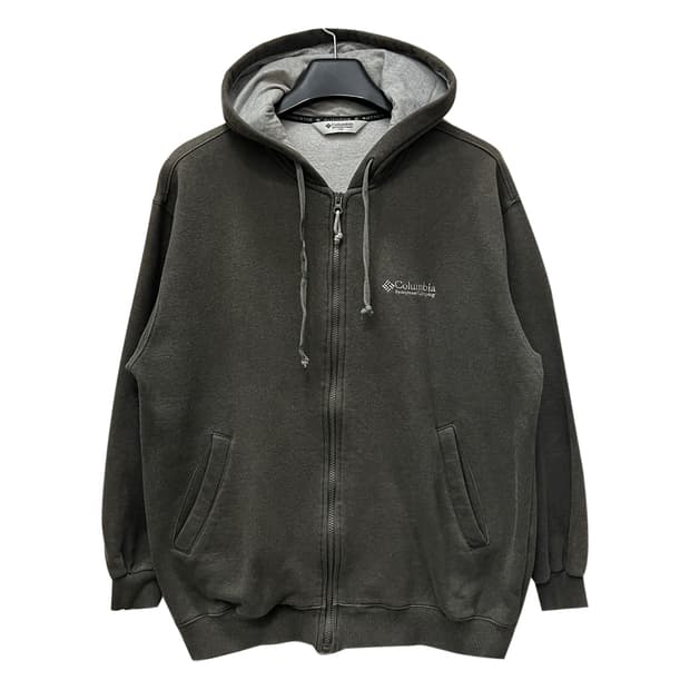컬럼비아 아웃도어 어센틱 후드 집업 100