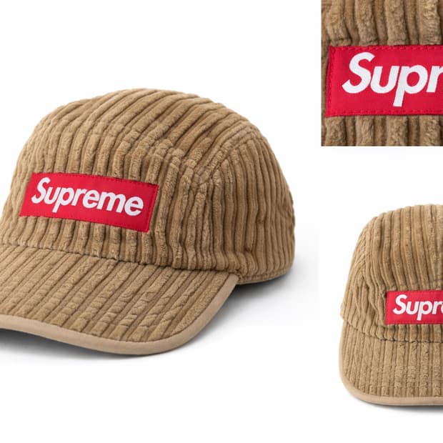 슈프림 코듀로이 캡프캡