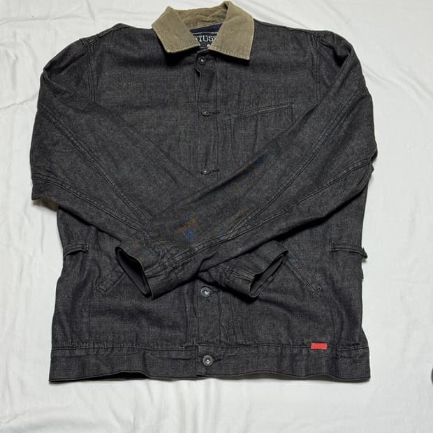 스투시(Stüssy) 유틸리티 워크 데님 자켓