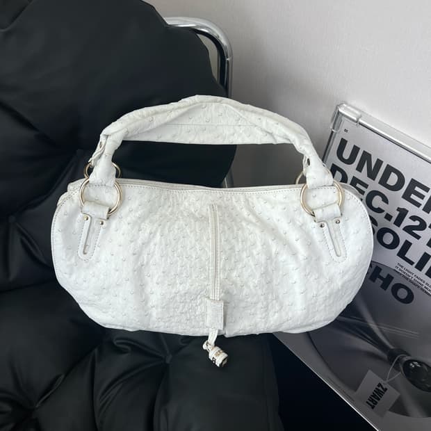 셀린느 타조 엠보 호보백