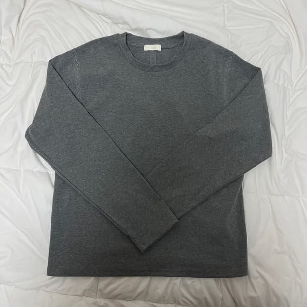 러드 Stitch long sleeve grey M