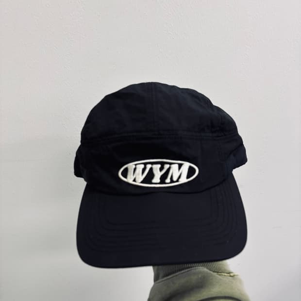 WOOYOUNGMI PARIS WYM 로고 블랙 캡