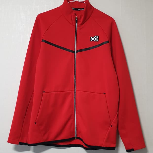 밀레 기모 집업