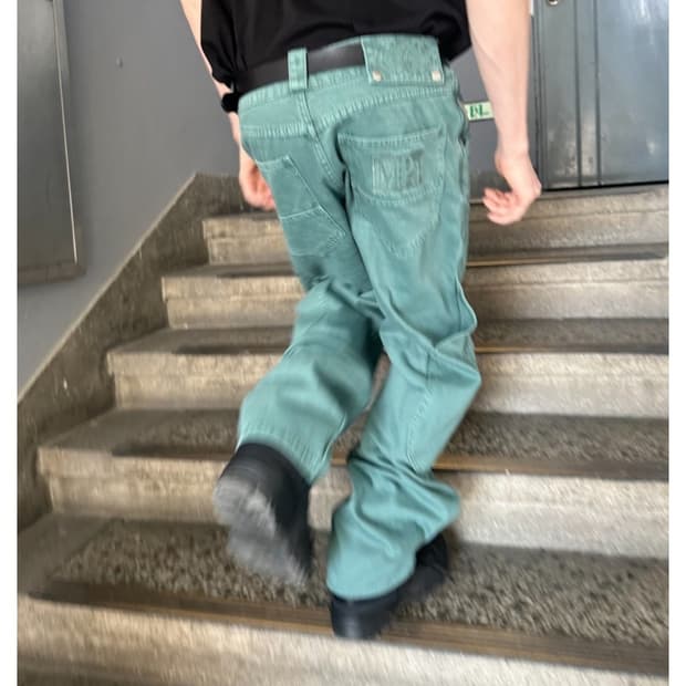 Plasticproduct mpa pocket pants emerald