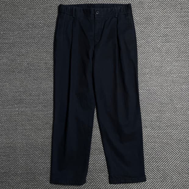 지오지아 코튼 루즈핏 미니멀 팬츠o 5384