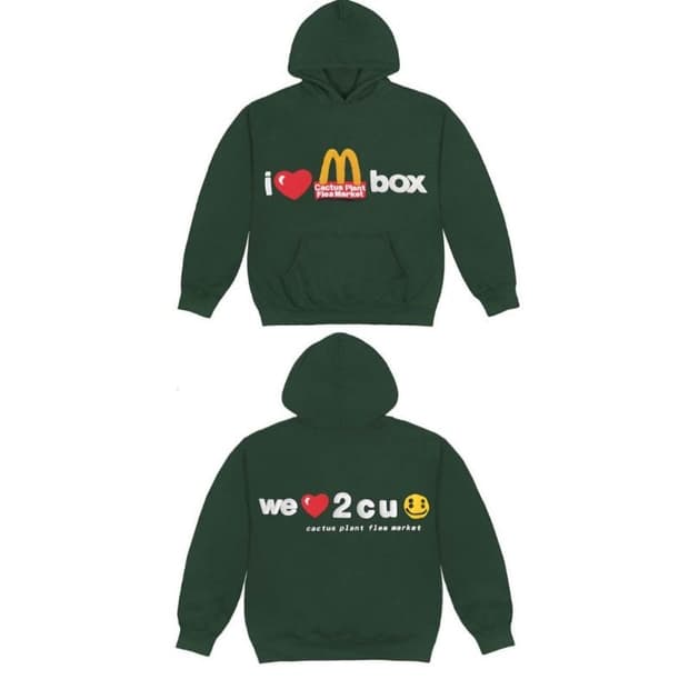 (퍼렐착용) CPFM 맥도날드 후드티