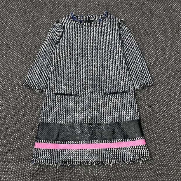 MSGM 트위드 원피스 v0125