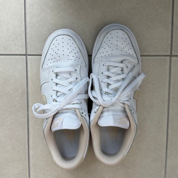 (W) 나이키 덩크 로우 펄 화이트 250 판매