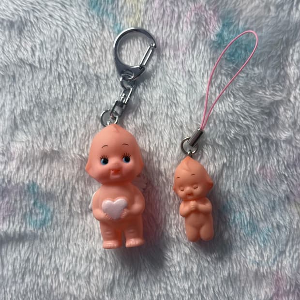 아기 큐피 피규어 키링
