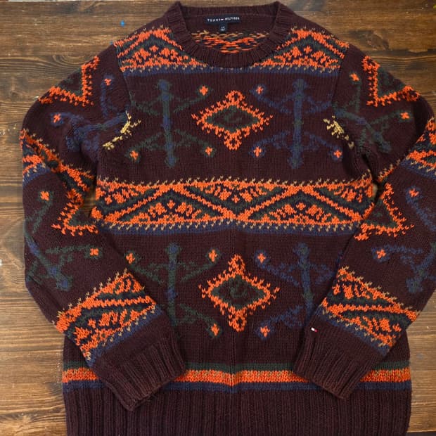 90's 타미힐피거 나바호니트