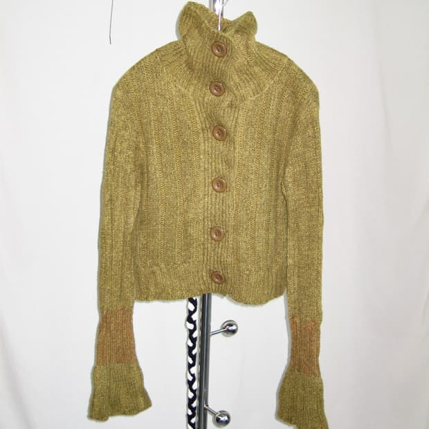 Sensounico 올리브 니트 가디건