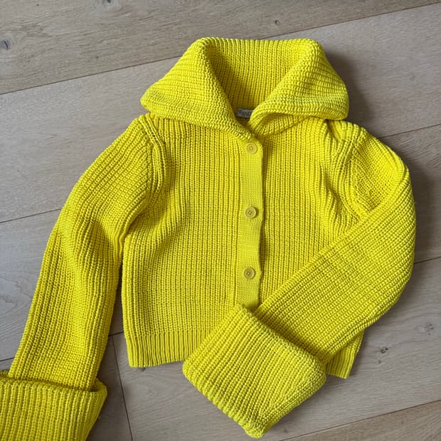 JW 앤더슨 청키 니트 자켓