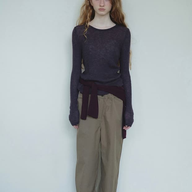 드멜리 Mohair Knit top