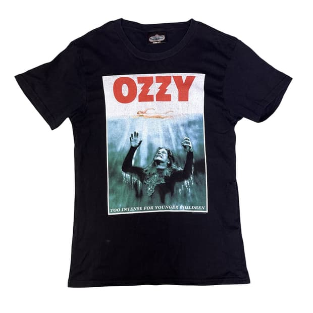 빈티지 00s 오지오스본 OZZY OSBOURNE 죠스 JAWS 패러디