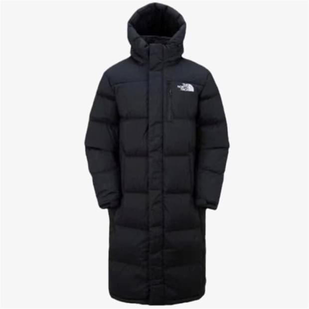 노스페이스 남녀공용 구스다운 롱패딩 코트 자켓 3XL