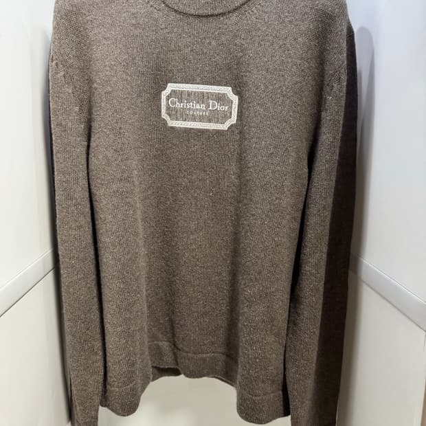 디올 캐시미어 니트 XXL