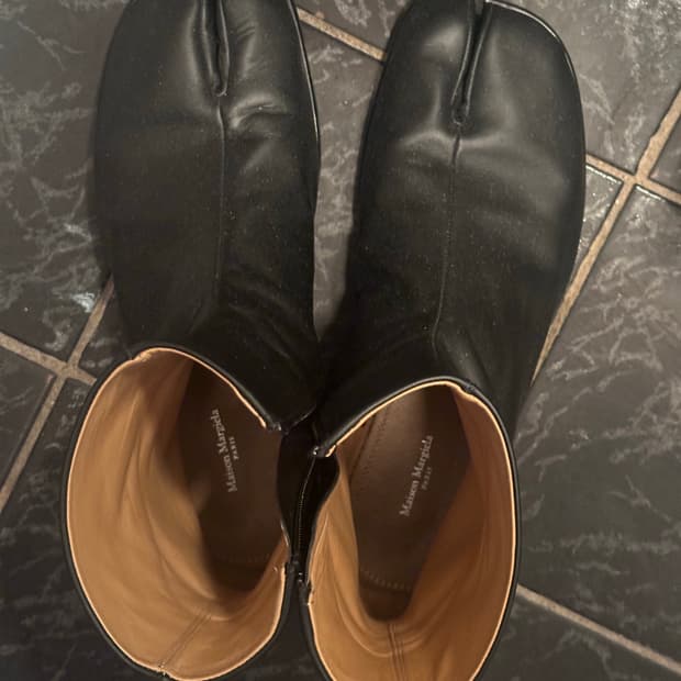 마르지엘라 타비 부츠 블랙 43 