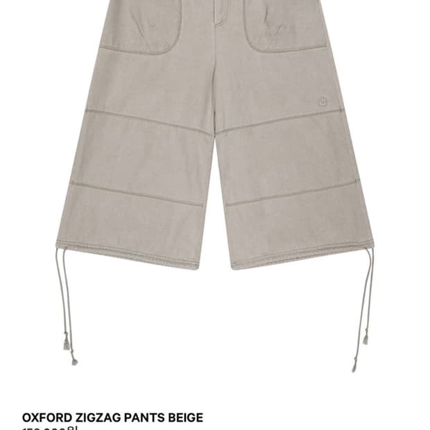 코이세이오 지그재그 팬츠 coyseio zizag pants