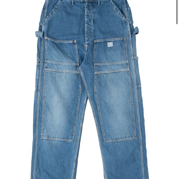 캐피탈 럼버 팬츠 인디고 프로세싱 3사이즈