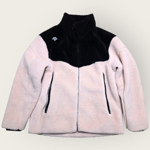 데상트  플리스 자켓 점퍼  100