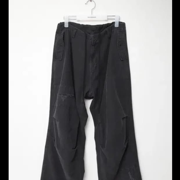 해칭룸 스노우진 Over Dyed Camo Purple Charcoal