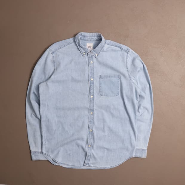 갭 데님 워크셔츠 A1548