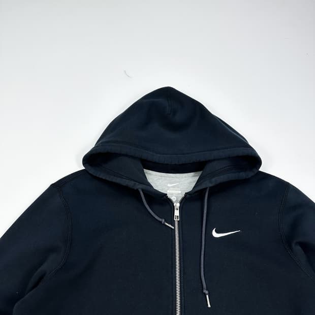 나이키 스우시 블랙 데일리 후드집업 (M)