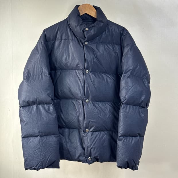 (3) 코모리 코튼 나일론 다운 자켓 네이비