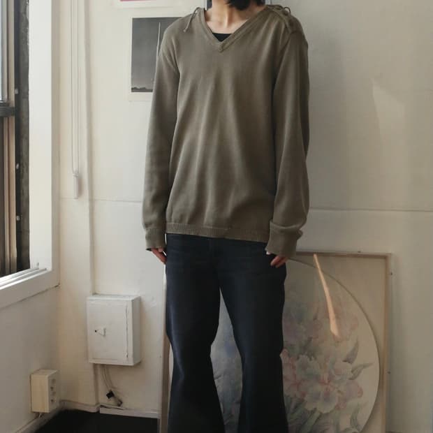 아르마니 익스체인지 롱슬리브 후드 티