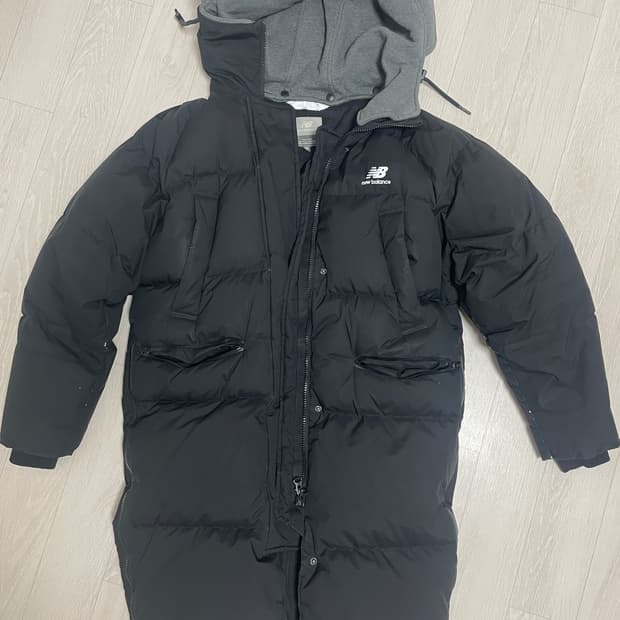 뉴발란스 롱패딩 블랙 85(S) 여자 55사이즈