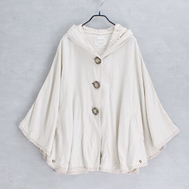 Sevradical linen blend cape _ S3883