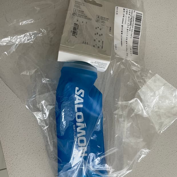 살로몬 500ml 플라스크 새상품 러닝 물통