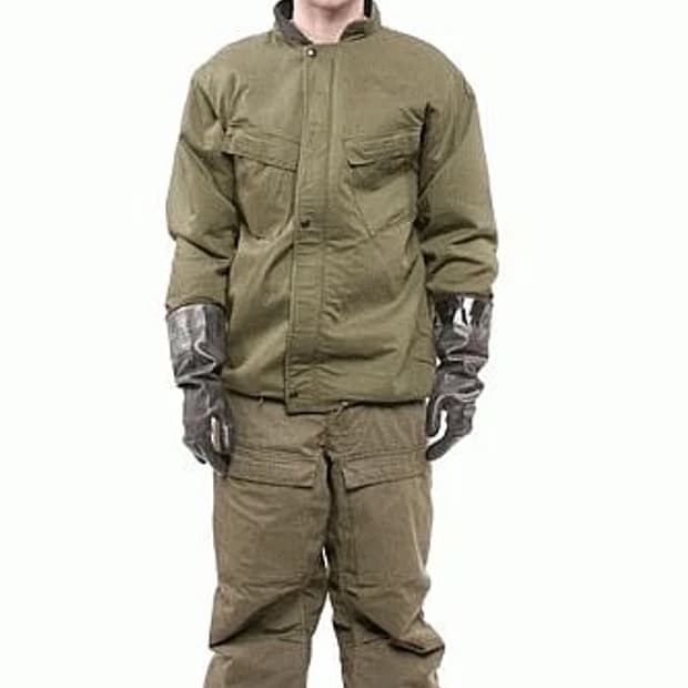 (미개봉)70년대 미군 class1 화생방 보호의 상하의 세트