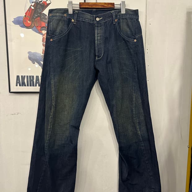 36)디젤 엔지니어드 데님 팬츠