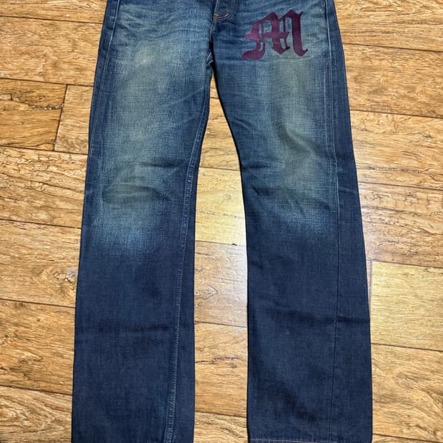 준야와타나베x꼼데가르송x리바이스 데님 msize