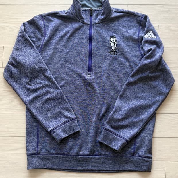 아디다스 climawarm 플리스 하프 집업 자켓 M (100-103) 