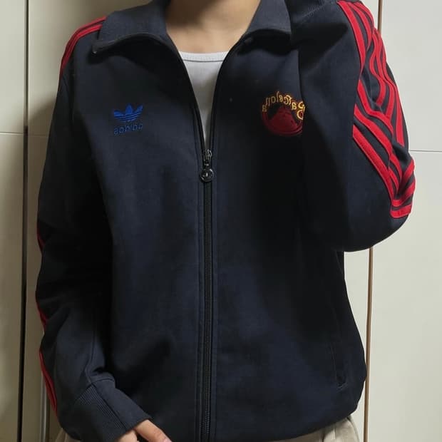 아디다스 바르셀로나 레드블랙 져지 