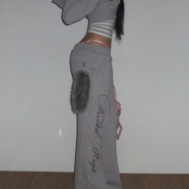 [새상품] 엔젤넘버 555 Devoted Angel Pants 그레이