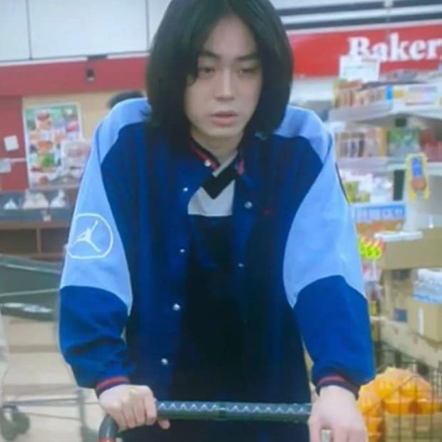 스다 마사키 착용 조던 올드스쿨 자켓2801