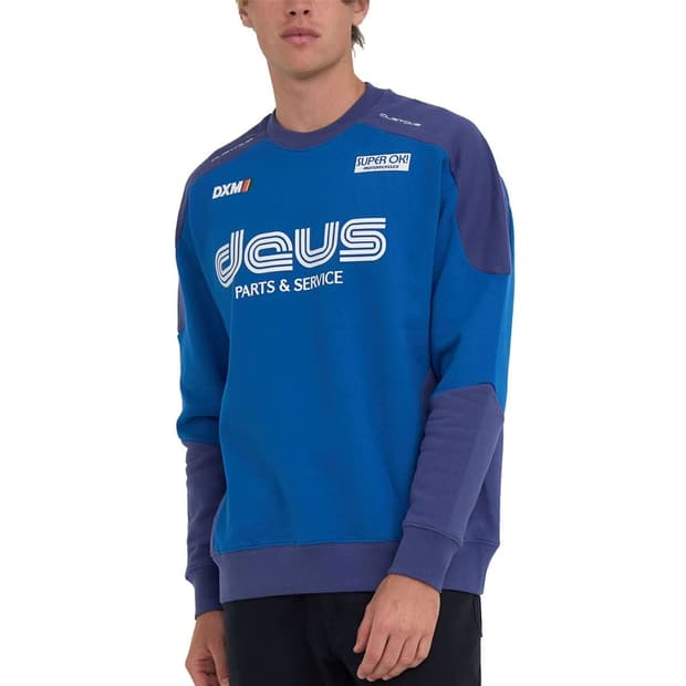 데우스 투어링 크루 맨투맨 L사이즈 판매