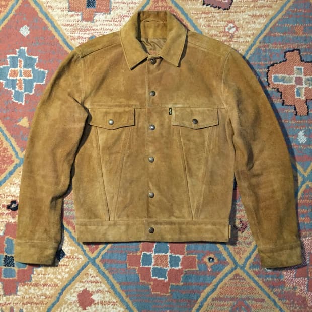 70-80‘s 리바이스 스웨이드 트러커 자켓