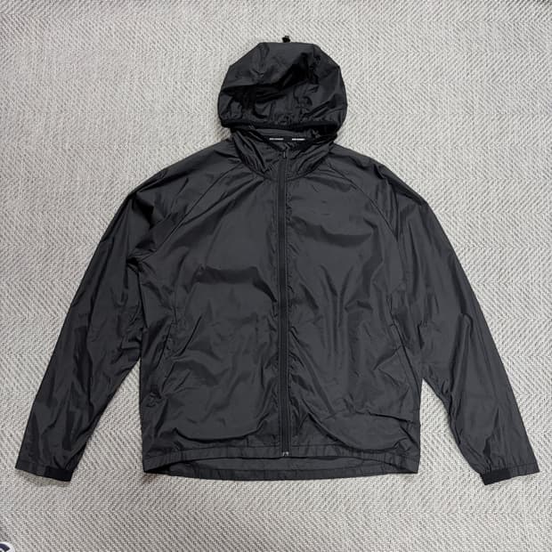 (XXL)나이키 런닝 블랙 바람막이