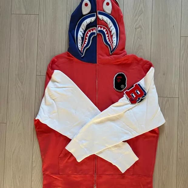 베이프 후드집업